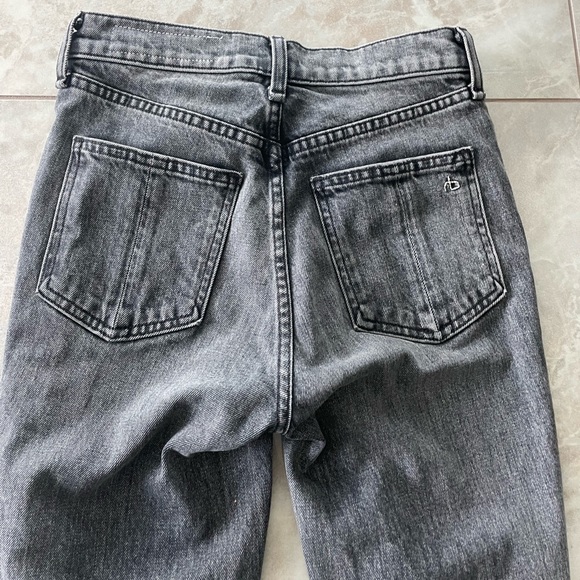 Rag & Bone Grey Skinny Jeans size 24 - Picture 3 of 7